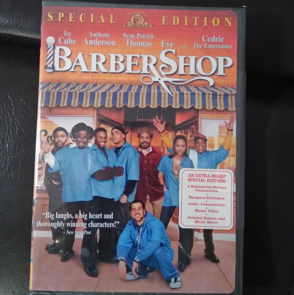 Barbershop dvd, unopened